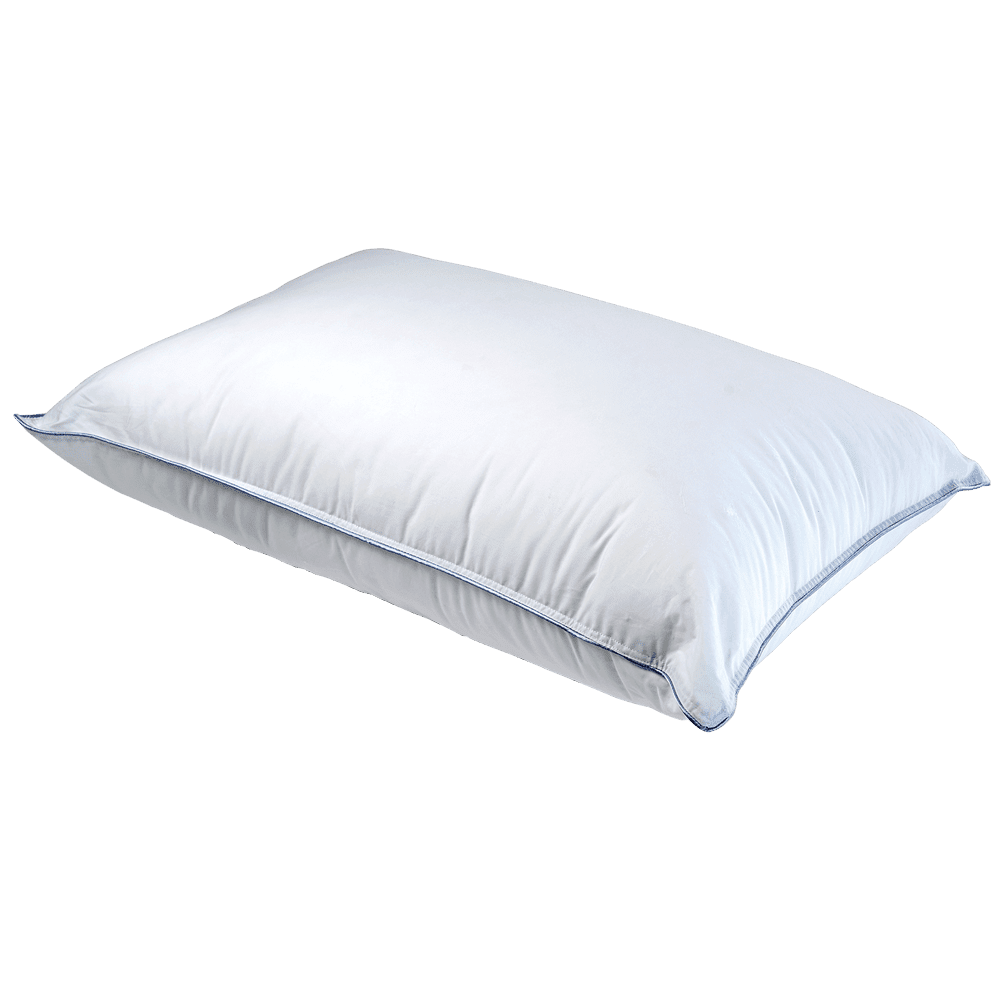 271 Μαξιλάρι Percale 100% Cotton Down Proof Δίγαζο Piping 50 Χ 70 cm